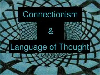 Connectionism and LOTH