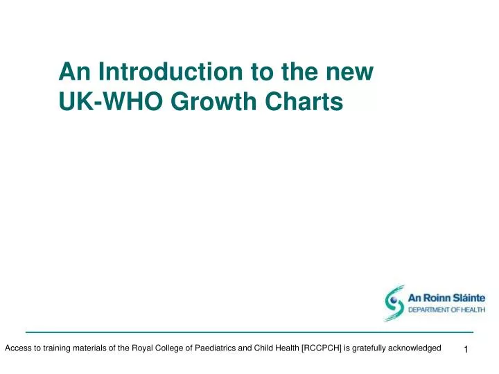 an introduction to the new uk who growth charts