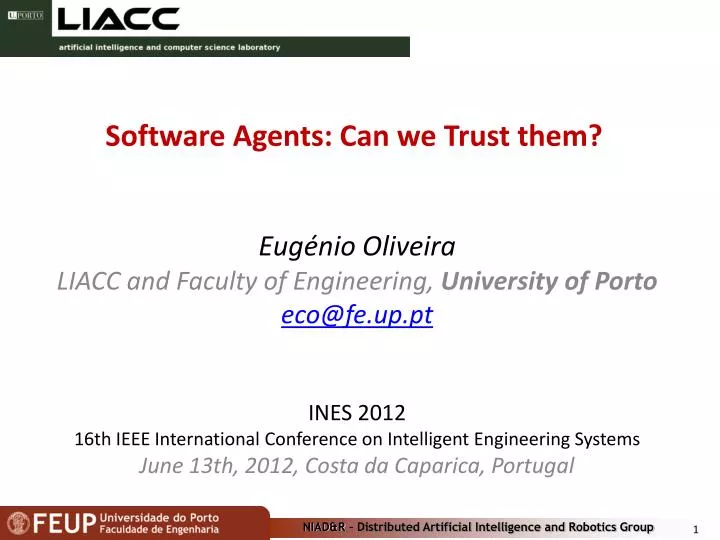 software agents can we trust them