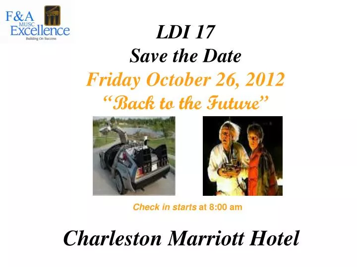 ldi 17 save the date friday october 26 2012 back to the future