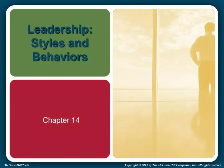 leadership styles and behaviors