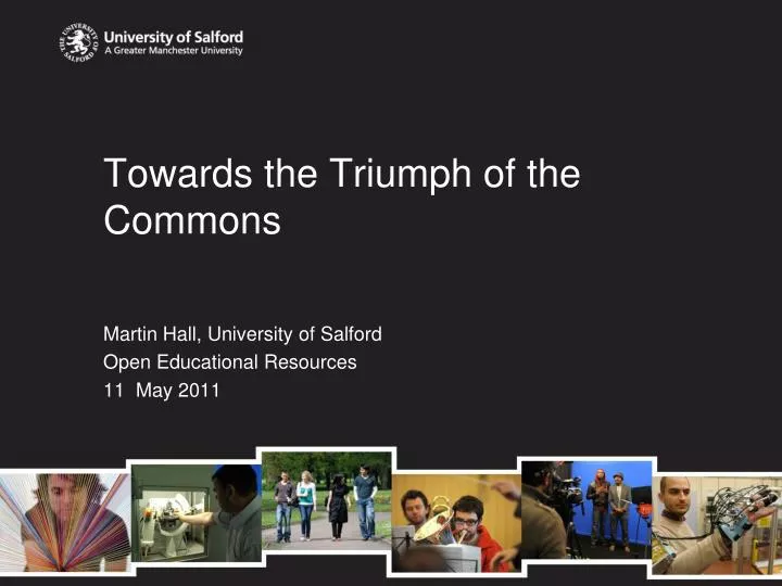 towards the triumph of the commons