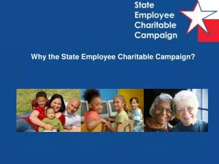 Why the State Employee Charitable Campaign?