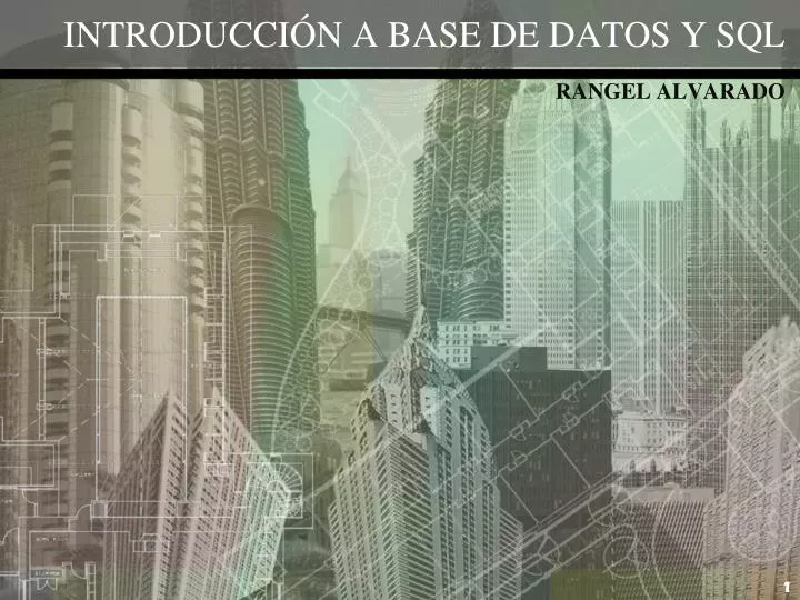 introducci n a base de datos y sql