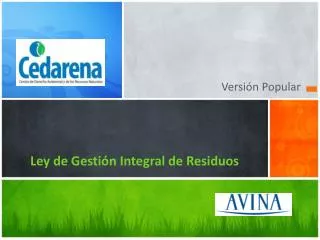 ley de gesti n integral de residuos