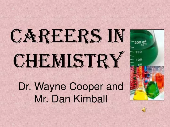 careers in chemistry
