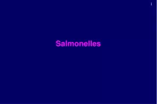 salmonelles