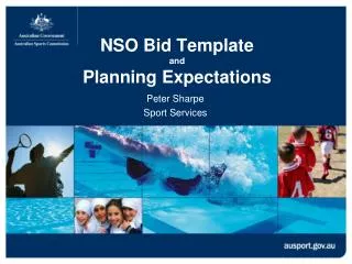 NSO Bid Template and Planning Expectations