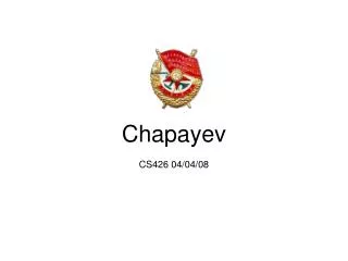 Chapayev