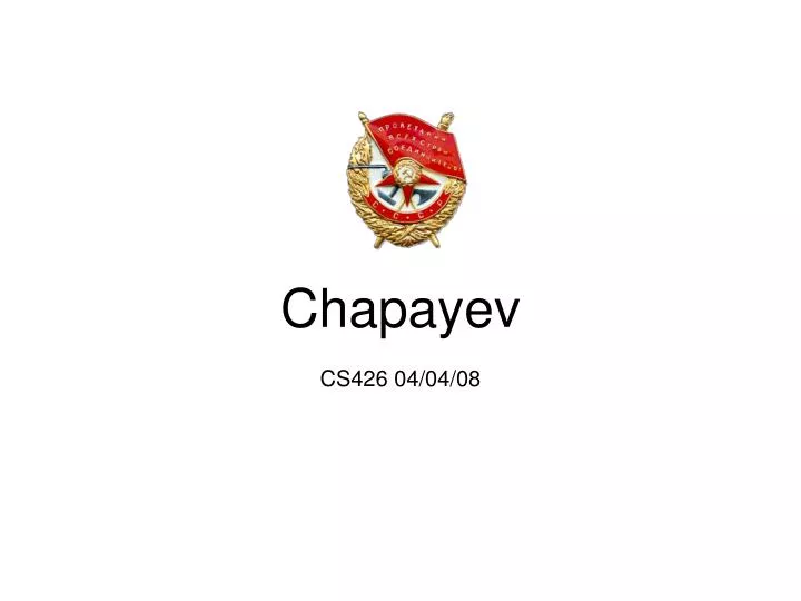 chapayev