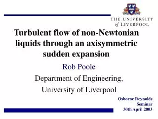 Turbulent flow of non-Newtonian liquids through an axisymmetric sudden expansion