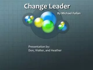 Change Leader