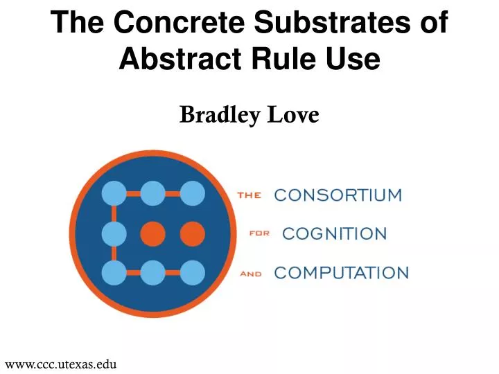 the concrete substrates of abstract rule use
