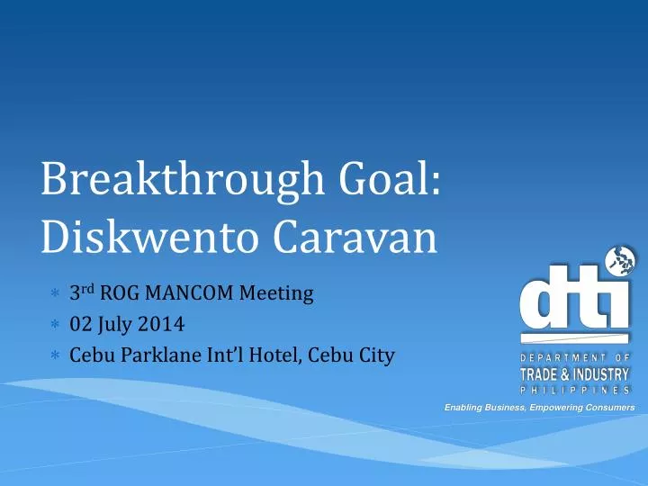 3 rd rog mancom meeting 02 july 2014 cebu parklane int l hotel cebu city