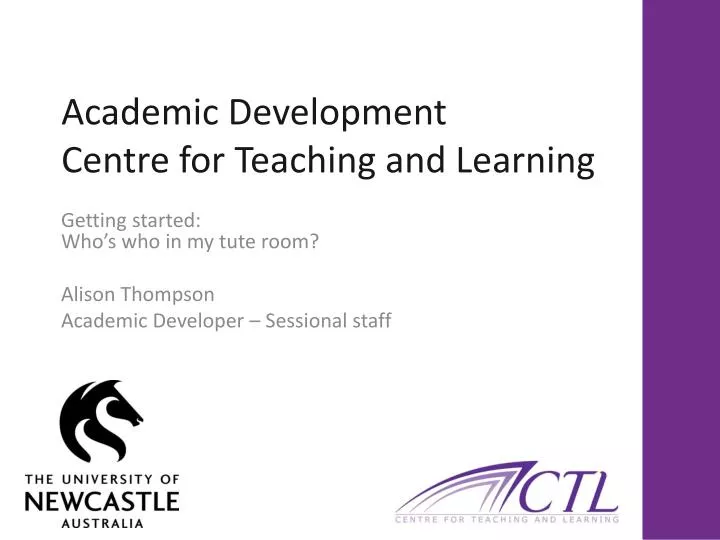 academic development centre for teaching and learning