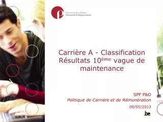 carri re a classification r sultats 10 me vague de maintenance