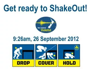 Get ready to ShakeOut!