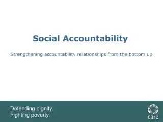 Social Accountability