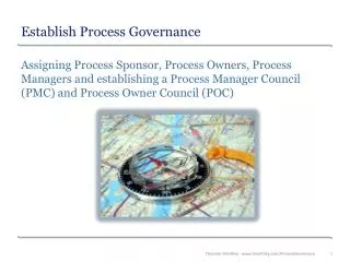 Establish Process Governance