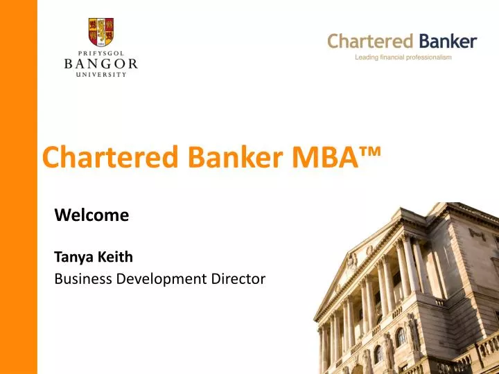 chartered banker mba