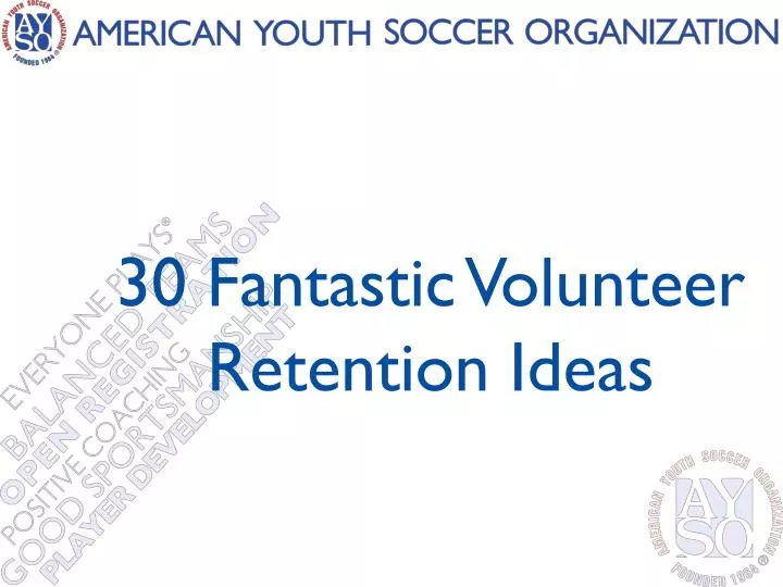 30 fantastic volunteer retention ideas