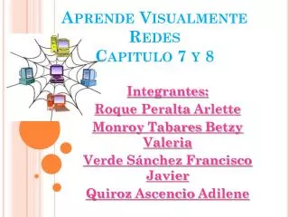 aprende visualmente redes capitulo 7 y 8