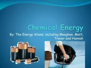 Chemical Energy