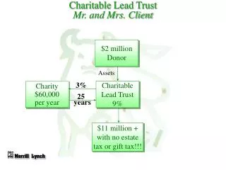 Charitable Lead Trust Mr. and Mrs. Client