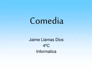 comedia