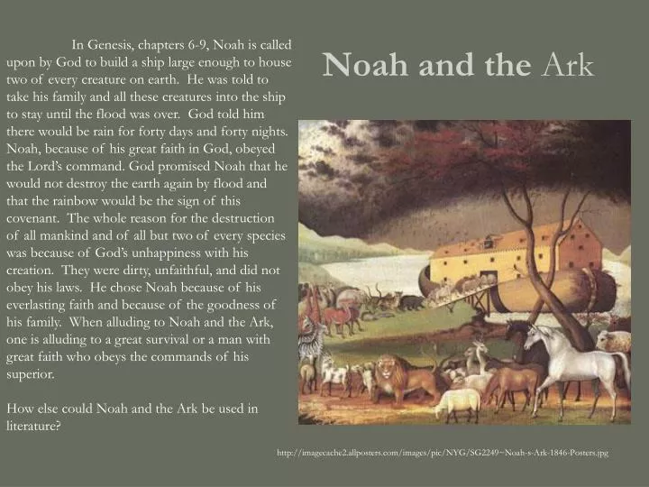 noah and the ark