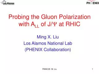Probing the Gluon Polarization with A LL of J/ ? at RHIC