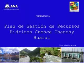 plan de gesti n de recursos h dricos cuenca chancay huaral