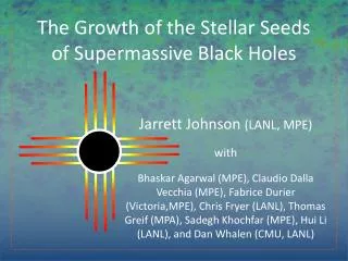 The Growth of the Stellar Seeds of Supermassive Black Holes