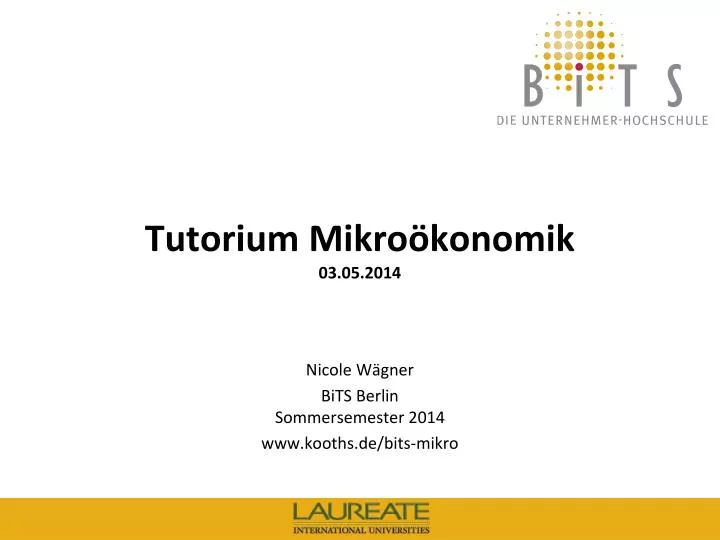 tutorium mikro konomik 03 05 2014