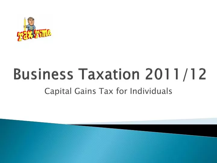 business taxation 2011 12