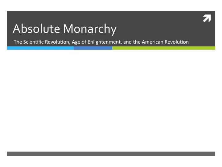 absolute monarchy