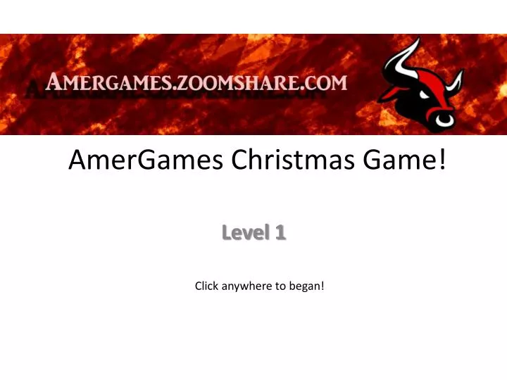 amergames christmas game