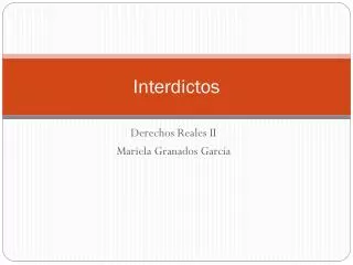 Interdictos