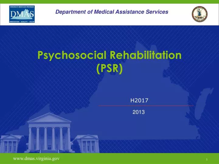 psychosocial rehabilitation psr