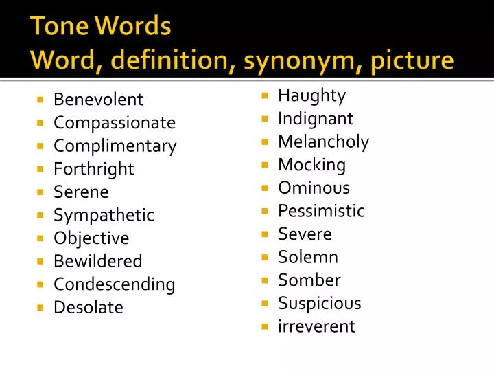 PPT - Words Word, definition, synonym, PowerPoint - ID:2414752