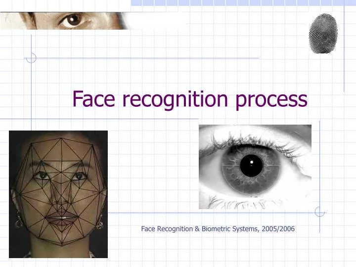 face recognition process