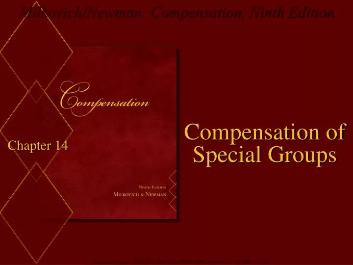 compensation of special groups
