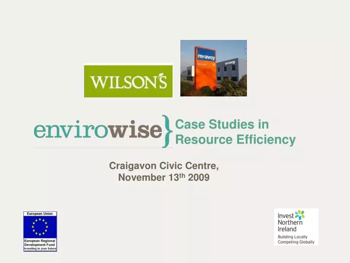 case studies in resource efficiency