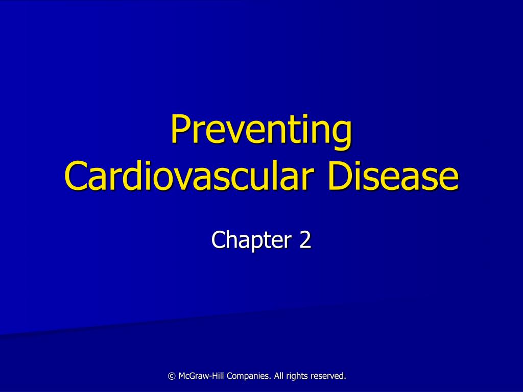 PPT - Preventing Cardiovascular Disease PowerPoint Presentation, free ...