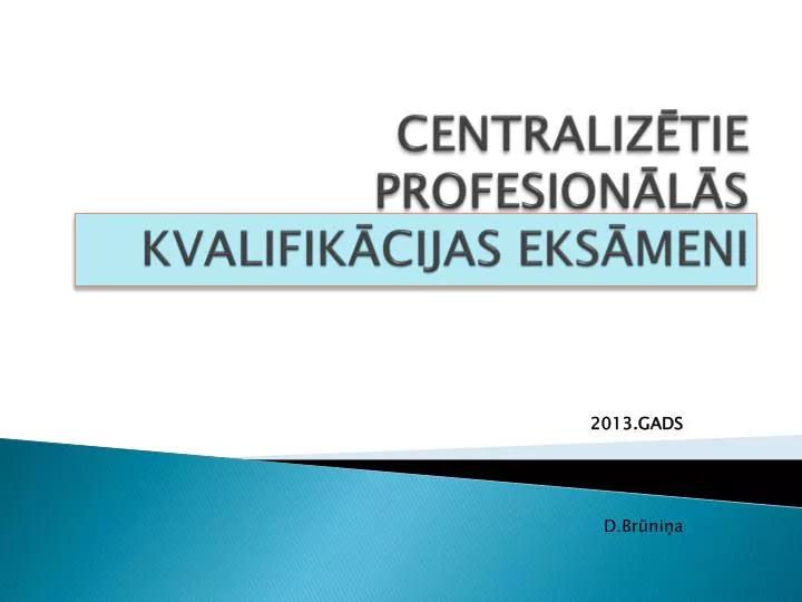 centraliz tie profesion l s kvalifik cijas eks meni