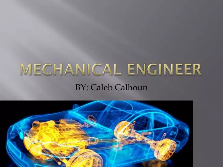 mechanical engineer