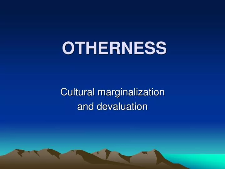 otherness