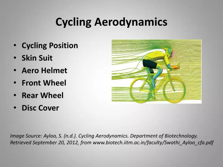 cycling aerodynamics