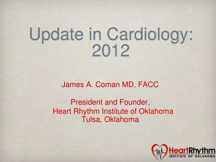 update in cardiology 2012