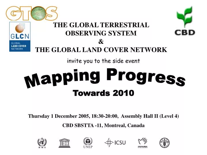 the global terrestrial observing system the global land cover network